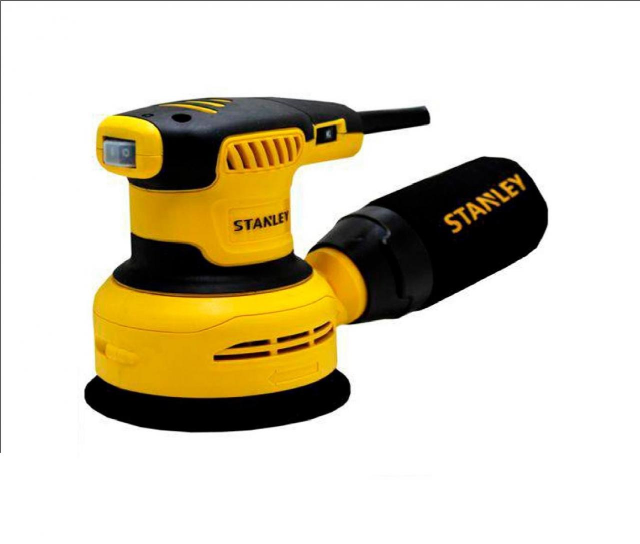 LIJADORA ROTO ORBITAL STANLEY 125MM 300W